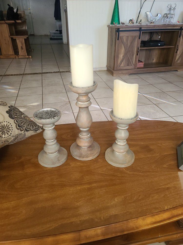 Candles Holders With Out Candles