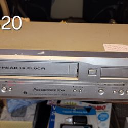 Working Sanyo Dvd player
Vcr eats the tapes 

Pick up in Harlingen near Walmart.
Antiques, Telephone