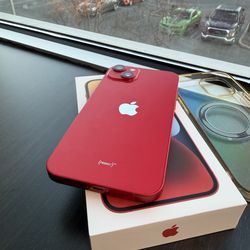 iPhone 14 Plus – 128GB – Red (Factory Unlocked) - Excellent condition