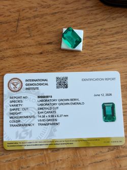 lab grown emerald