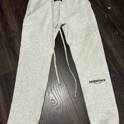 light oatmeal essential pants . size medium very new worn 2 times 