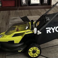 Ryobi 18v 13in Lawn Mower (mower only) No Battery Or Charger