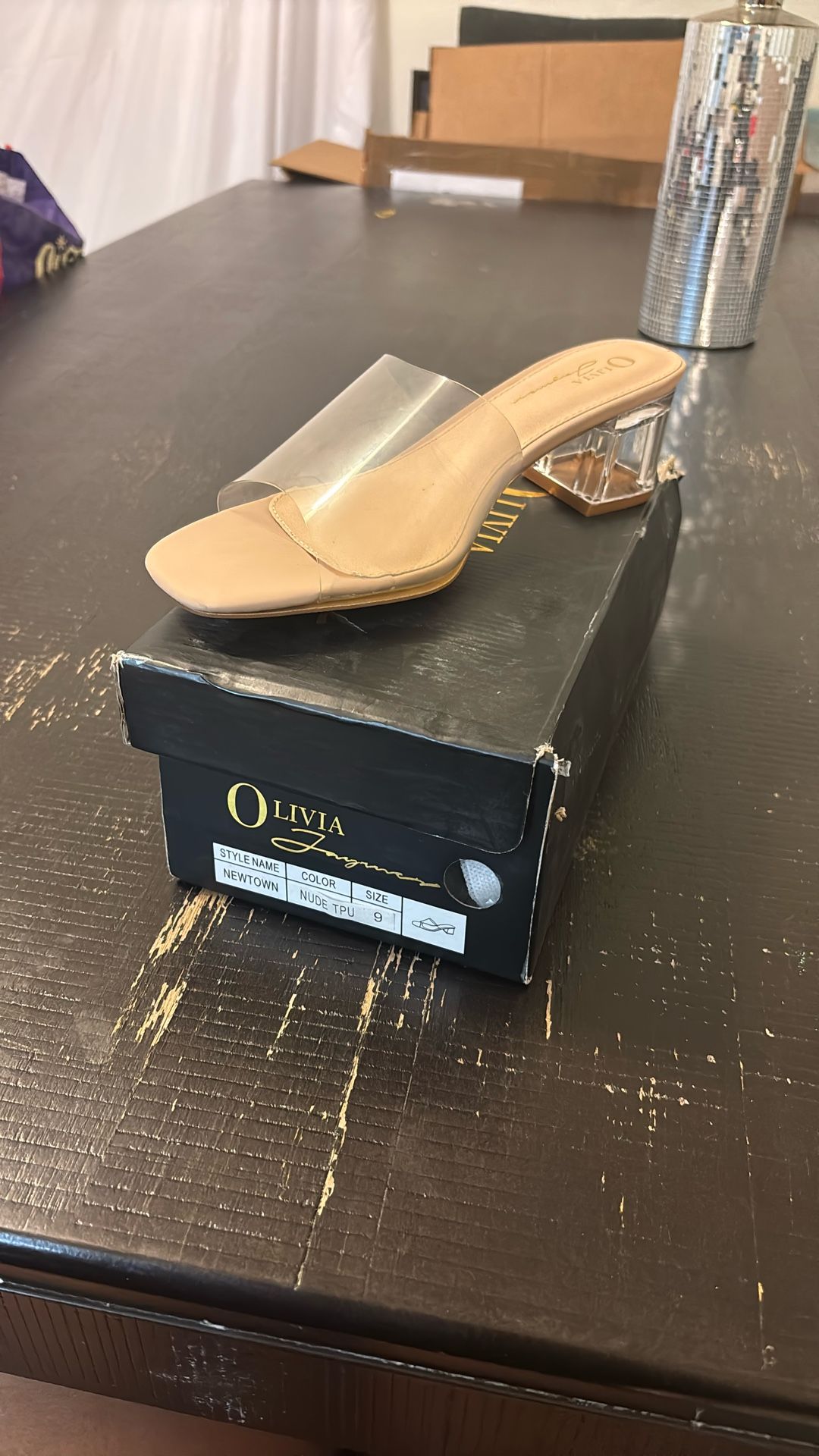 Nude Kitten Heels