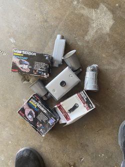 SMS500 Motion Sensors and Installation Parts