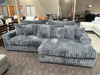 SUPER comfy deep sectional