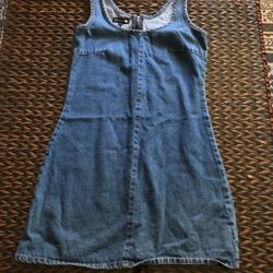 Denim dress