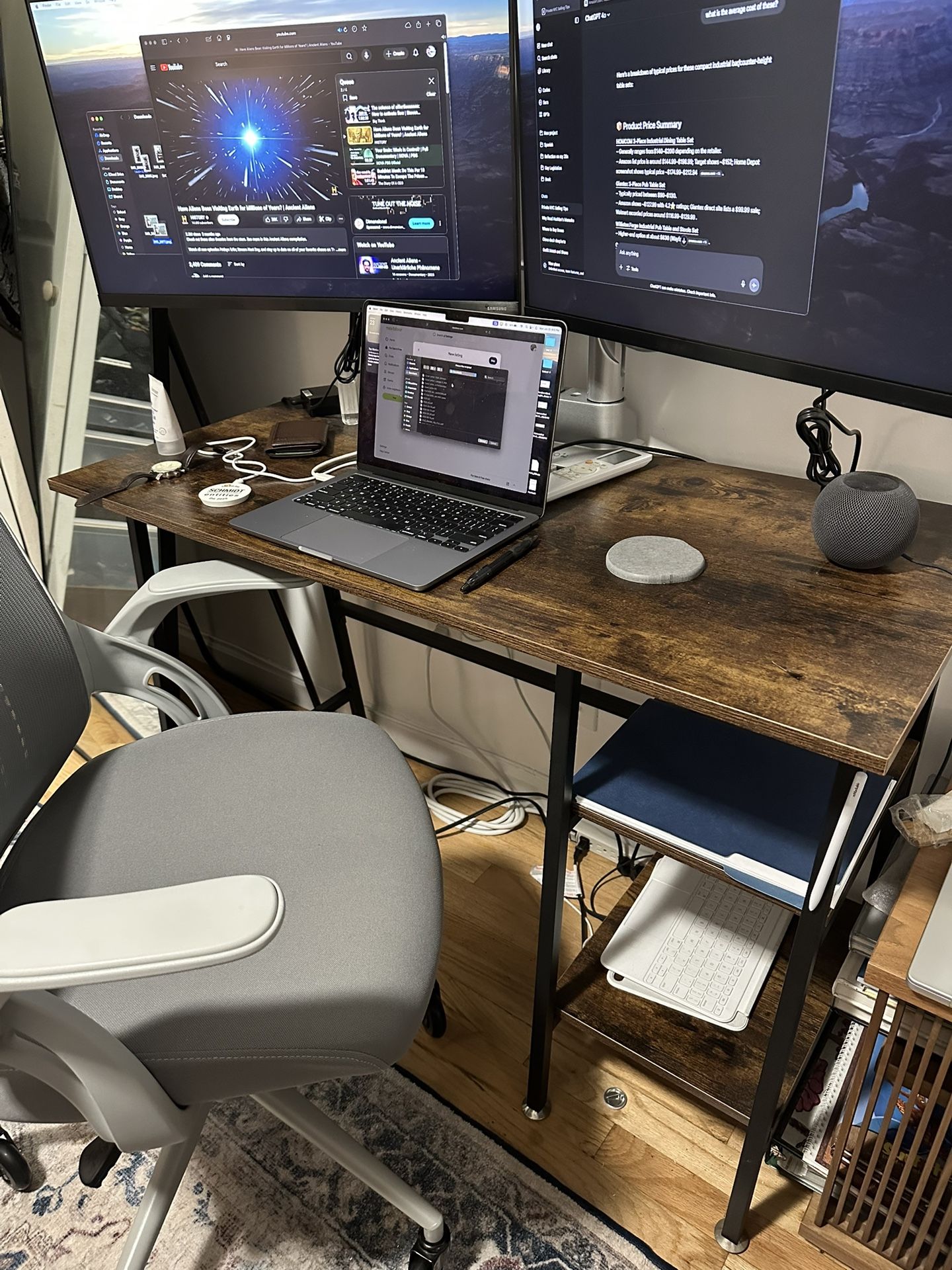 Office Desk And Chair Set