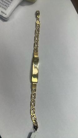 Gold-Tone ID Bracelet