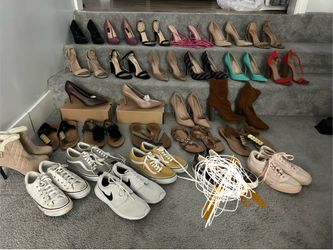 Huge Lot Women’s Shoes Lot Size 6.5-7 $100 Price Is Firm