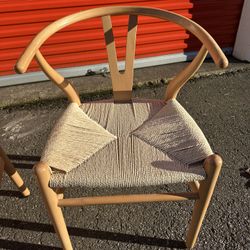 Wishbone Woven Chairs