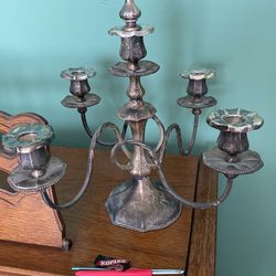 4 Or 5 Silver Candelabra Pairpoint Mfg Co 6117