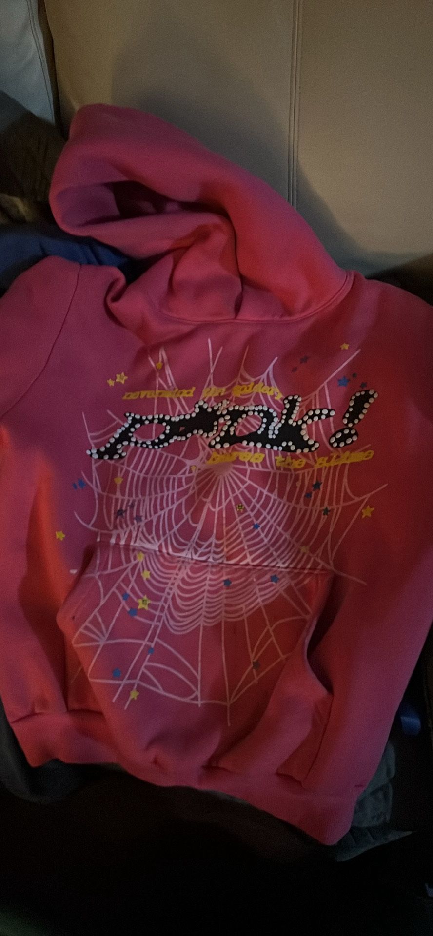 Pink Spyder Hoodie