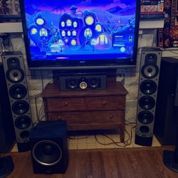 Paradigm Premium Home Theater Speaker System – FULL SET 8 PIECES