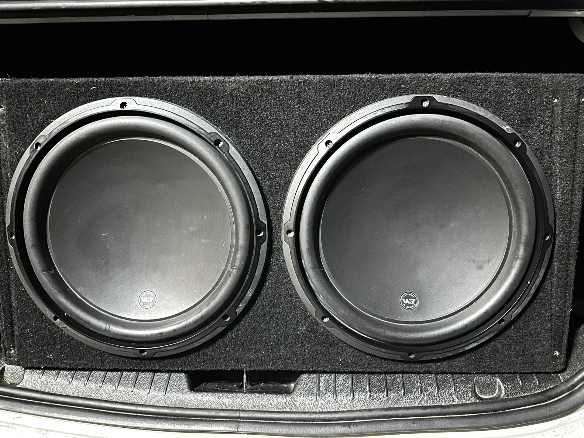JL Audio w3 12”