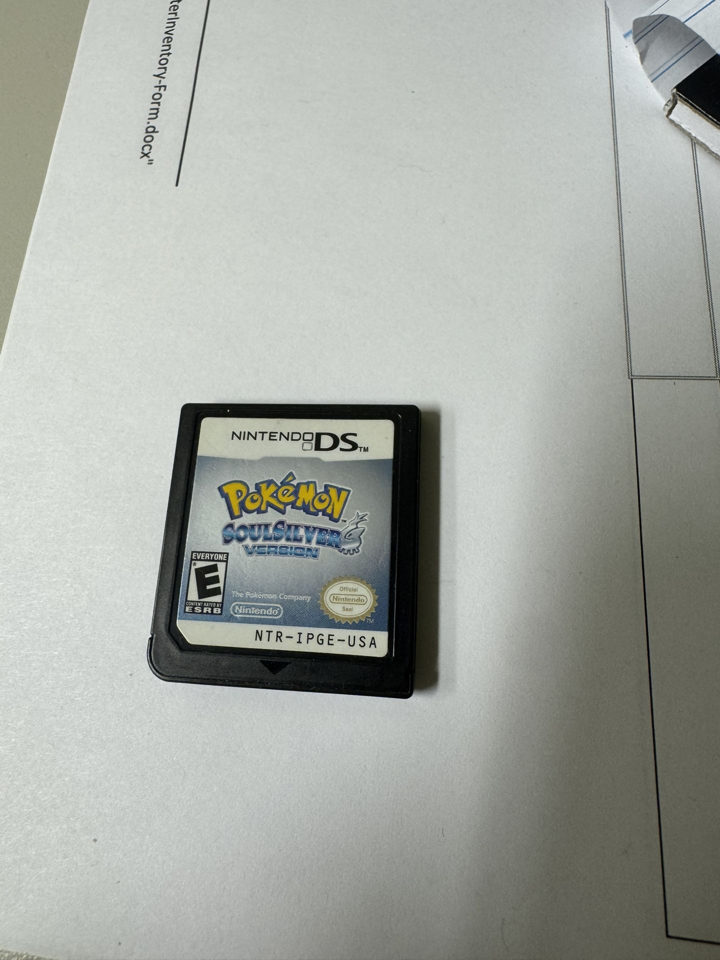 Pokemon Soul Silver 