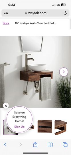 Wall Mount Sink Vanity