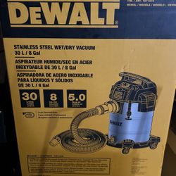 Dewalt Stainless Steel Wet/Dry Vac