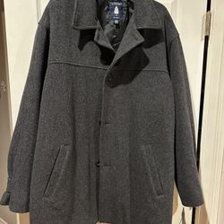 Roundtree and shop yorke wool coat