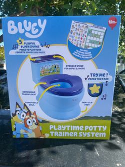 Bluey toilet