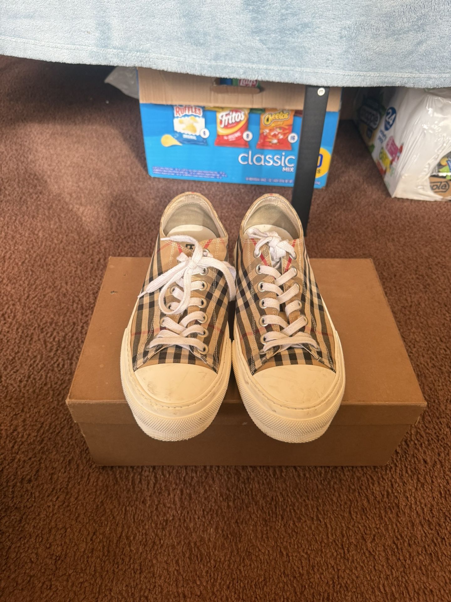 Burberry Check Sneakers