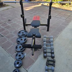 Weight Bench Set 