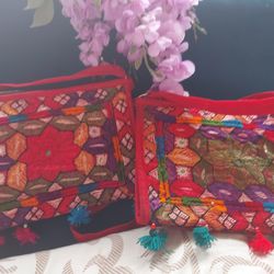 Women's Bags,handmade Boho Style embroided Bags