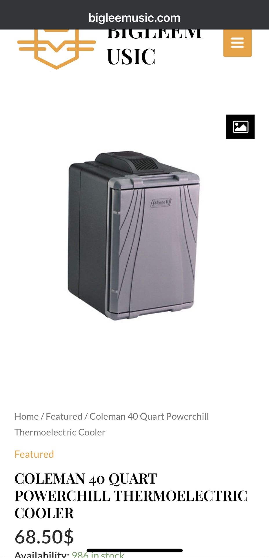 Mini Cooler Powerfulchill