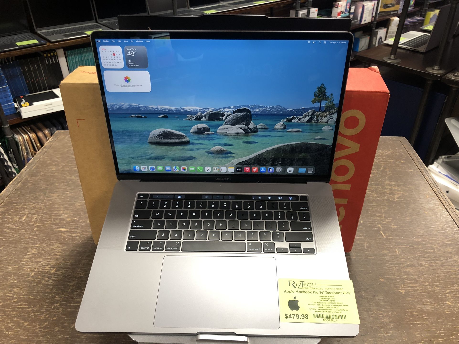๐ผ Apple MacBook Pro 16" Touchbar 2019 - Professional Powerhouse! ๐
