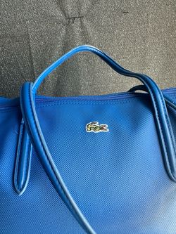 Lacoste Blue Tote Bag
