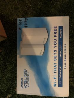Linksys velop whole home wi-fi