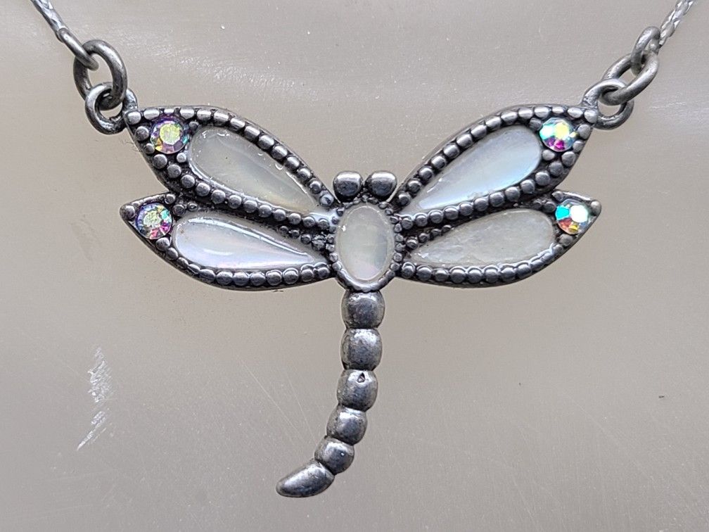 IRIDESCENT RARE ABALONE DRAGONFLY