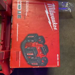 NEW Milwaukee M18 Six (6) Pack Sequential Charger