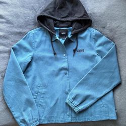 Navy blue Vans jacket 