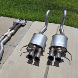  2019 C7 CORVETTE Z06 OEM full Exhaust W/NPP valves