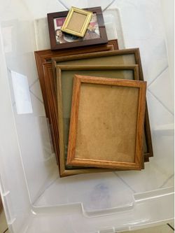 Oak picture frame package
