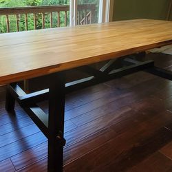 IKEA Dining Table - Chairs & Bench 