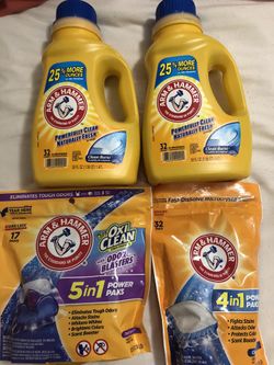 Arm and hammer detergent