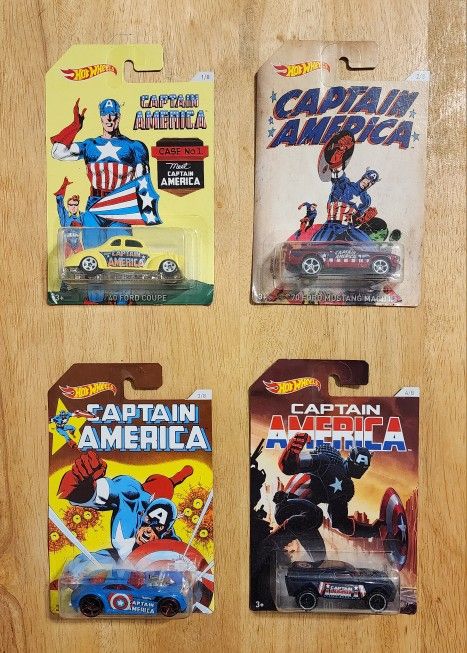 Hot Wheels - Captain America 