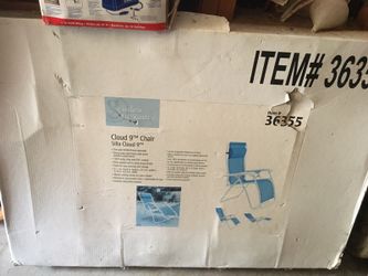 Cloud 9 chaise chair