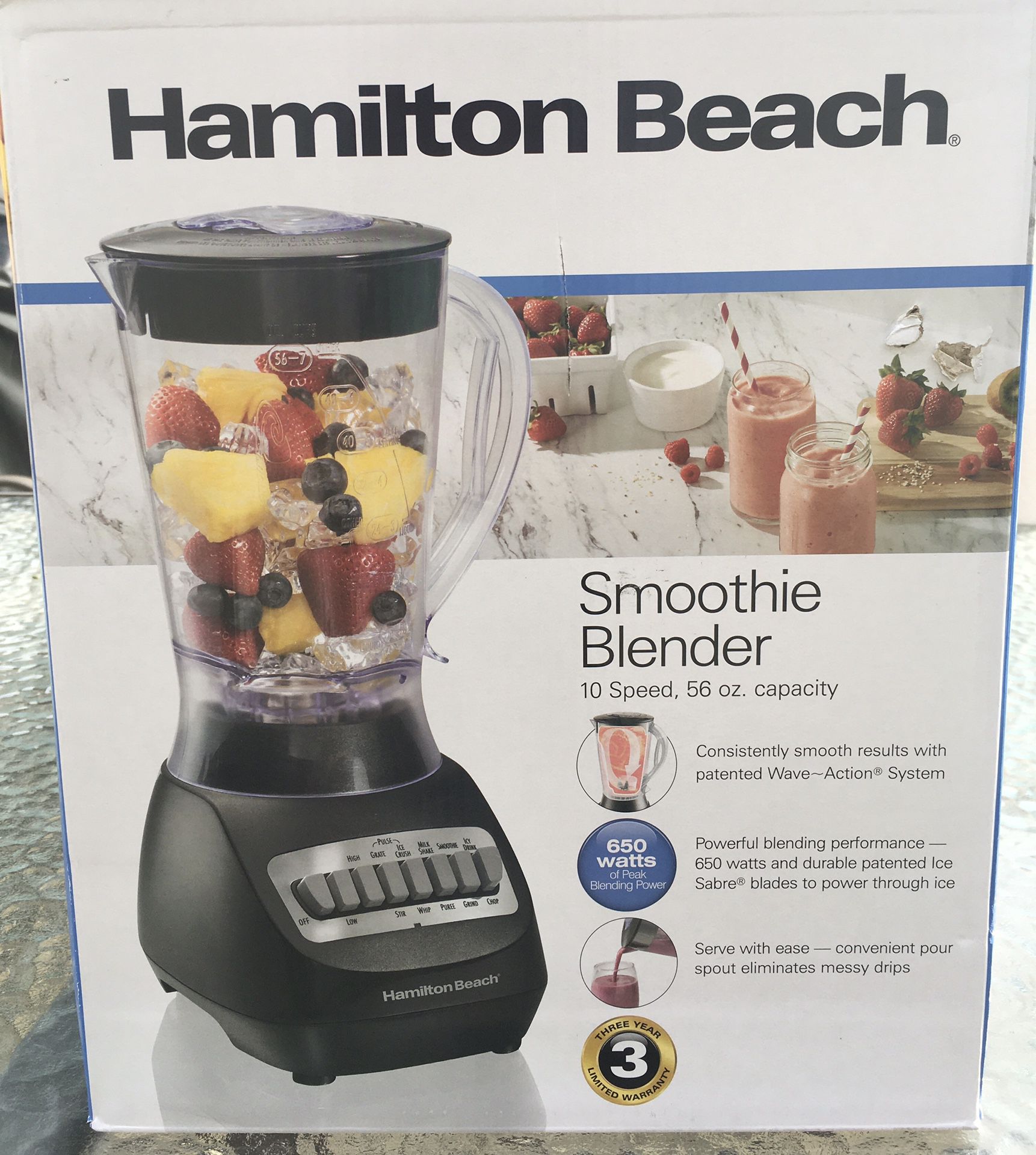 Hamilton Beach Smoothie Blender