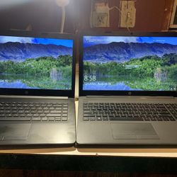 2 HP Laptops