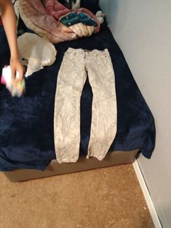 Camo Skinny Jeans