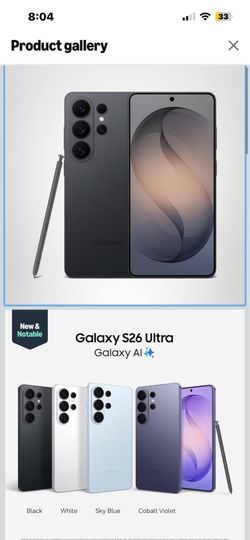 Samsung galaxy s26 ultra unlock