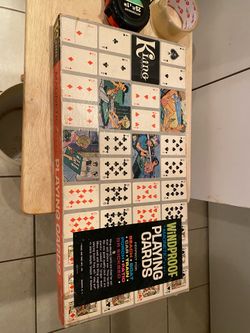 $25 Vtg Kling Magnetic Windproof Playing Cards by Regal and Wade