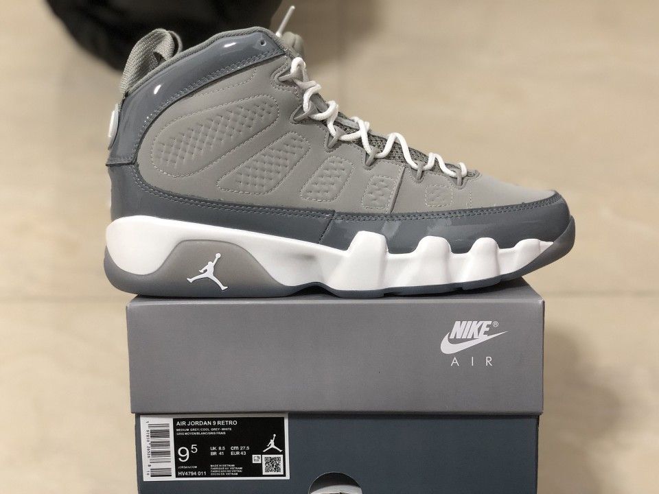 Air Jordan 9S Cool Grey more colors available