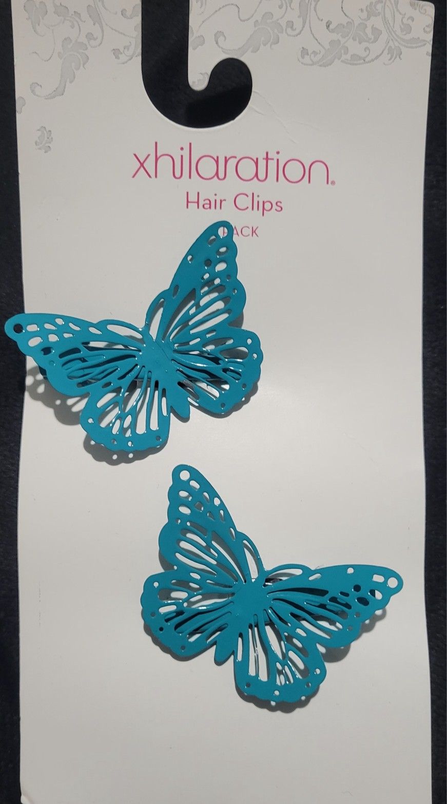 Butterfly hair clips