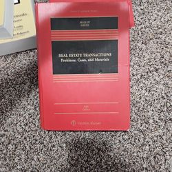Real Estate Transactions Problems, Cases, And Materials 5th Edition