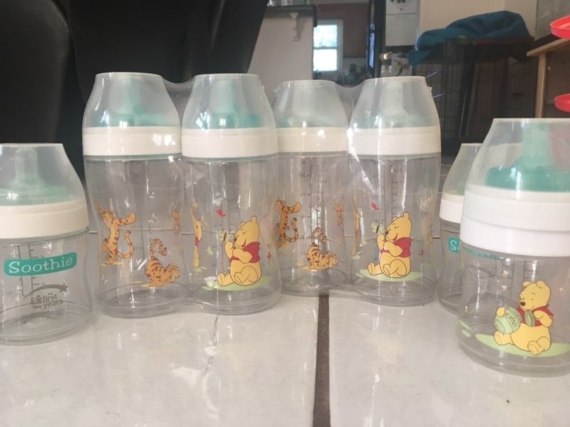 Winnie the Pooh Soothie baby bottles