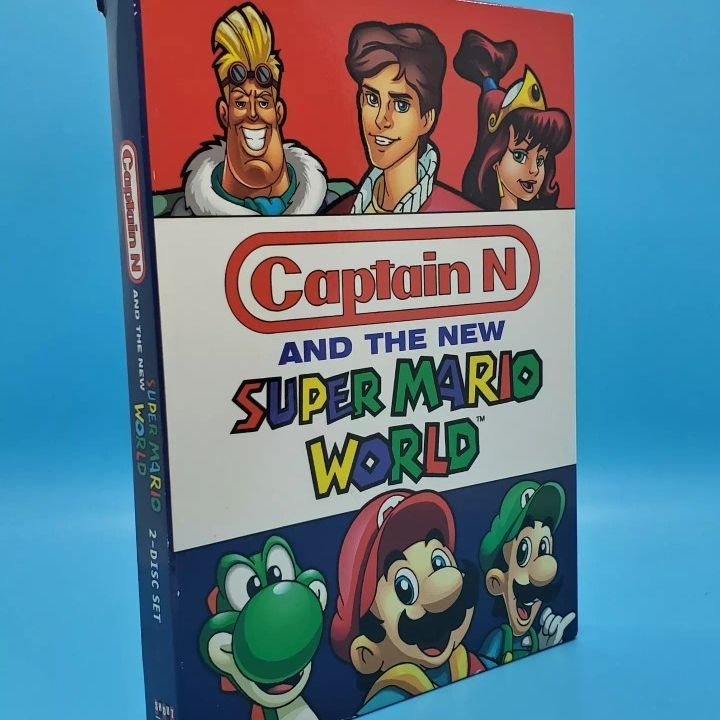 Nintendo - Captain N and The New Super Mario World DVD set for