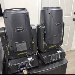 2 Artfox sky beam 9R moving head lights